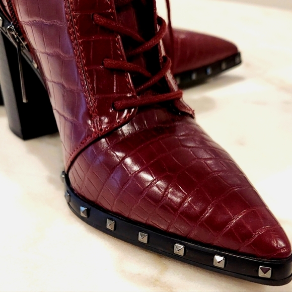 Block Heel Ankle Boots - Picture 5 of 6